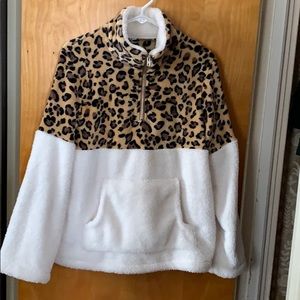 Quarter zip pullover